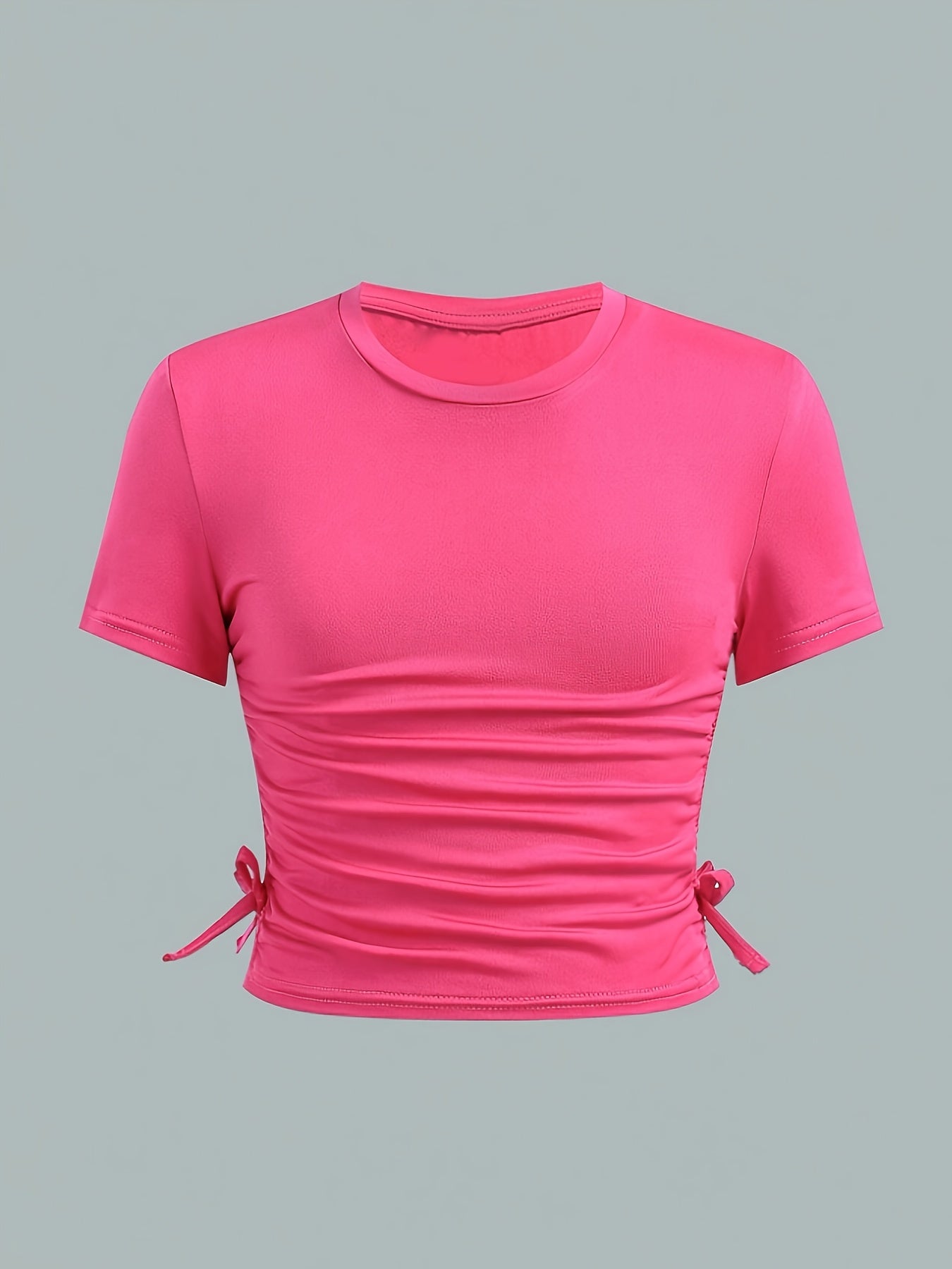 Women'S Side Drawstring Top
